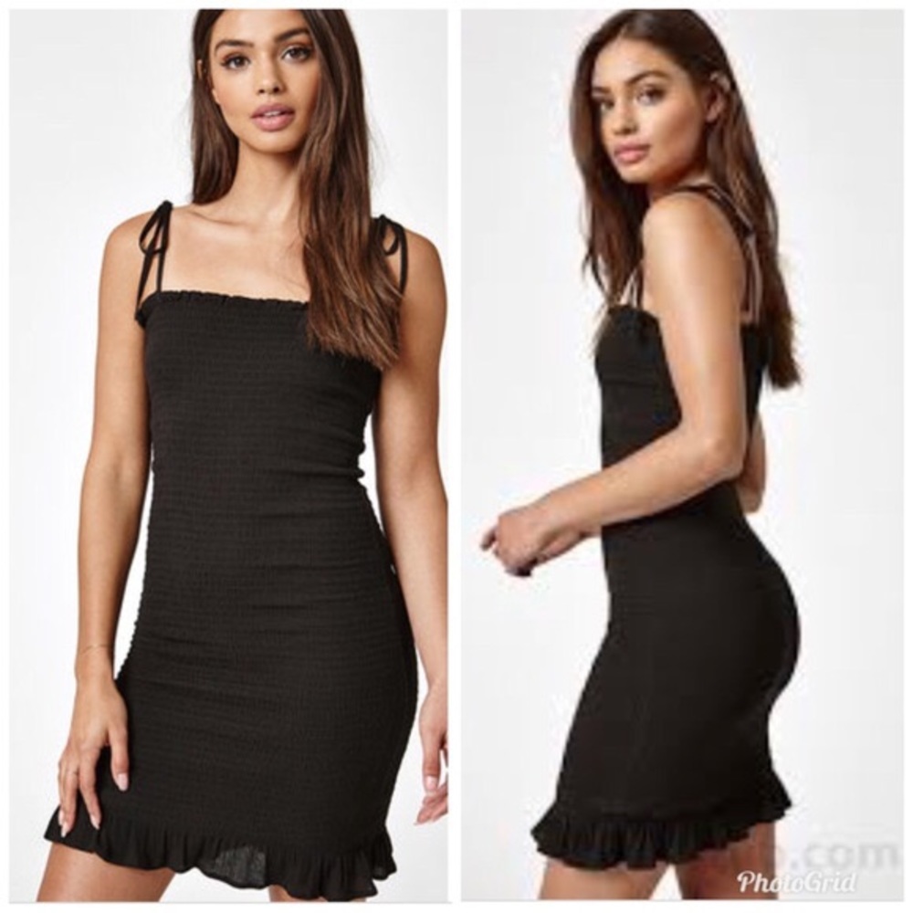 Kendall & Kylie Smocked Bodycon